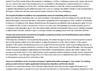 Fire Insurance Quick Guide